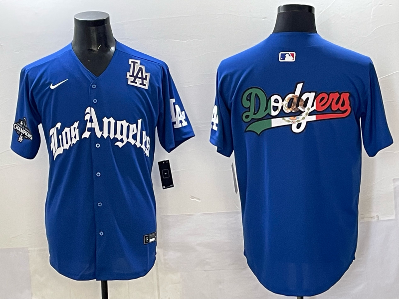 Men Los Angeles Dodgers Blank Blue 2025 Nike MLB Jersey style 007->los angeles dodgers->MLB Jersey